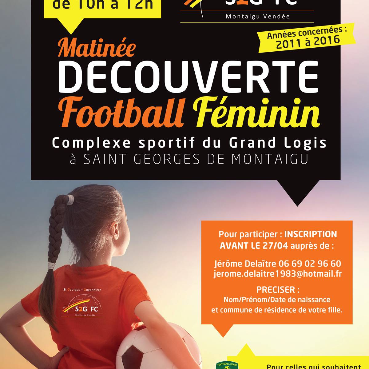 Matinée découverte Football Féminin