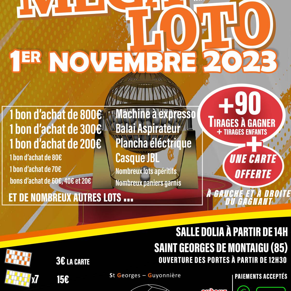 Méga Loto 1er Novembre