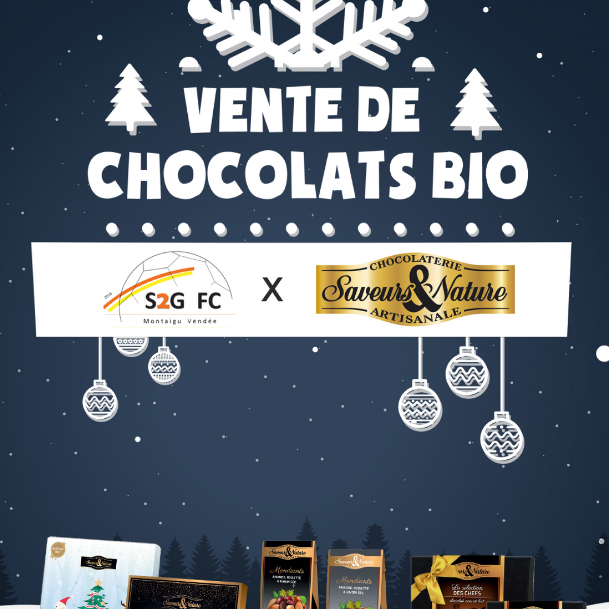 Vente de chocolats